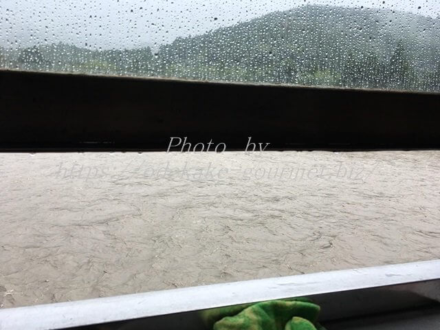 雨の日の大井川鉄道トーマス号